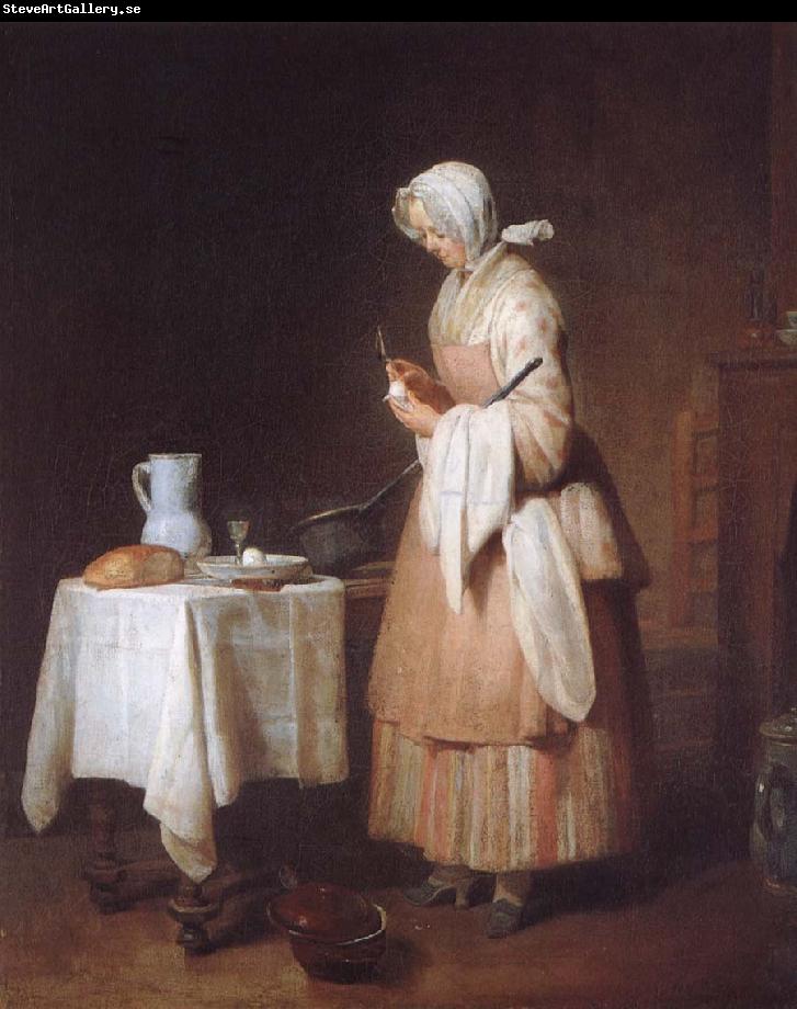 Jean Baptiste Simeon Chardin Barnjungfrun